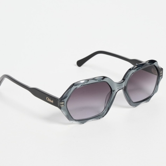 Chloe Accessories - CHLOE Scalloped Acetate Sunglasses/ BNWT